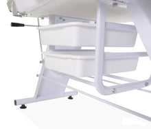 Facial, Waxing, Tattoo Bed with Stool - White or Black - PediSpa.com