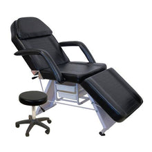 Facial, Waxing, Tattoo Bed with Stool - White or Black - PediSpa.com