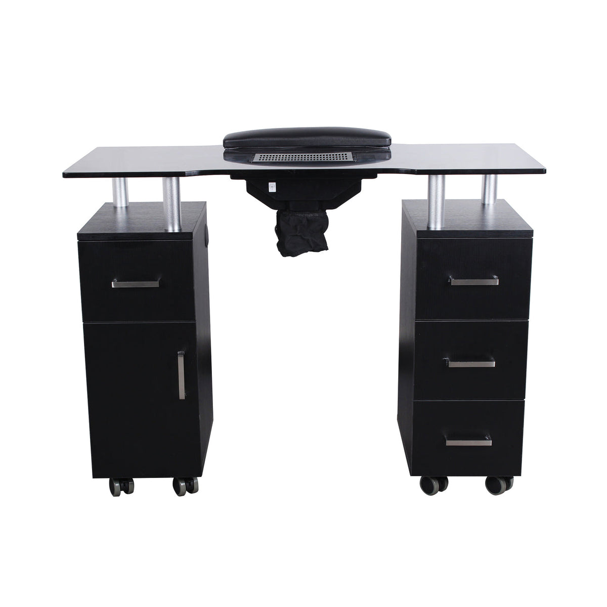 Glasglow Manicure Nail Table with Dust Fan