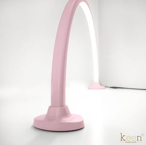 LUNA LED Tabletop Lamp, Pink or White - PediSpa.com