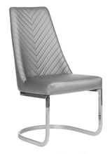 Chevron, Diamond Chrome Customer Chair, Client Chair PediSpa.com