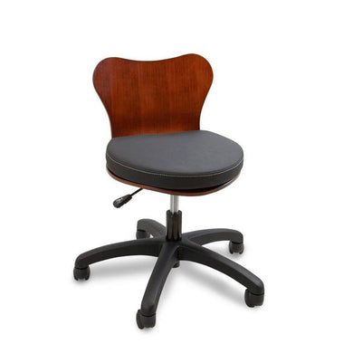 Continuum Deluxe Wood Technician Chair - PediSpa.com