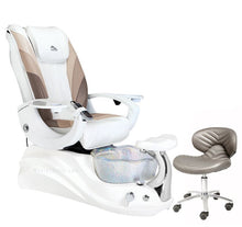 Crane White Edition Pedicure Spa Chair PediSpa.com