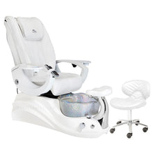 Crane White Edition Pedicure Spa Chair PediSpa.com