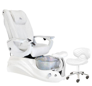 Crane White Edition Pedicure Spa Chair - PediSpa.com