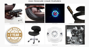 Enix III Pedicure Chair PediSpa.com