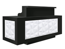 Facet LED Reception Desk - PediSpa.com