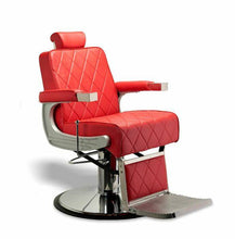 King Barber Chair - Red - PediSpa.com