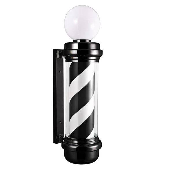 LED Rotating Barber Shop Pole - PediSpa.com