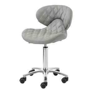 Lexi II Technician Stool Chair - Manicure or Pedicure Height - PediSpa.com