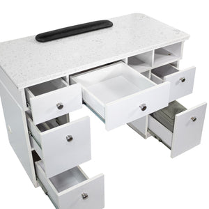 Napa Manicure Nail Table w/ Built-In Ventilation System PediSpa.com