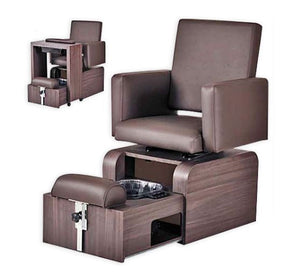 San Remo No Plumbing Pedicure Chair & Manicure Table - PediSpa.com