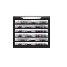 Sonoma II Nail Polish Rack (Double Shelves) - PediSpa.com