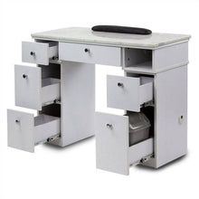 Sonoma Manicure Table - Available with or without exhaust ventilation - PediSpa.com