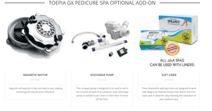 Toepia GX Pedicure Spa - PediSpa.com