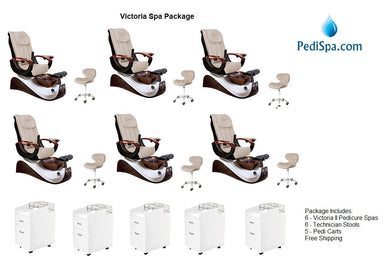 Victoria Pedicure Spa and Cart Package PediSpa.com