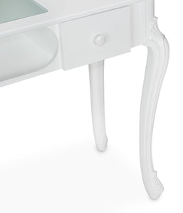 Victorian Manicure Table - Black or White PediSpa.com