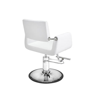 White Cube Styling Chair - PediSpa.com